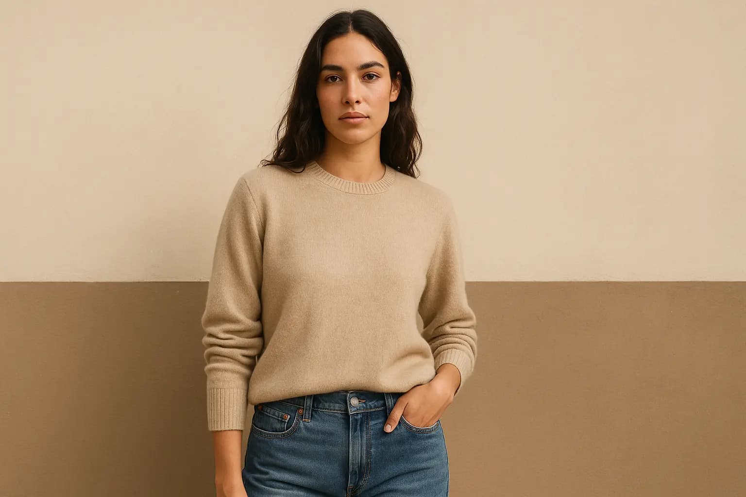 Sustainable fashion - Core Collections hero image showing eco-friendly clothing